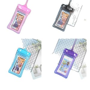เคสโทรศัพท์กันน้ำพร้อมสายรัดกันกระแทกแบบซิปปิด สายรัดถอดออกได้สำหรับว่ายน้ำ ดำน้ำ ล่องแก่ง รองรับหน้าจอสัมผัส - Product Image 5