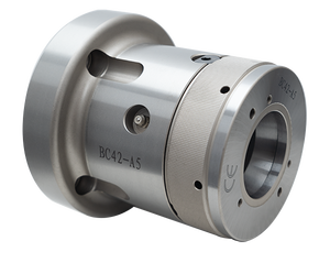 Mandril de sujeción hidráulico de alta velocidad tipo push de la serie BC, accionado por potencia, para torno, 6000 RPM - Product Image 1