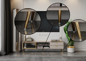 120Mm Chân Côn Ăn Ghế Chân Kim Loại Xiên Ống Hình Nón Đồ Nội Thất Chân Thẳng Hình Dạng Hình Nón Sofa Chân Bàn Chân Cho Phòng - Product Image 4