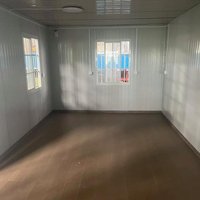Maison de conteneur de luxe de 20 pieds, maison préfabriquée mobile de luxe de 40 pieds avec 1 chambre, fonction de bureau étanche