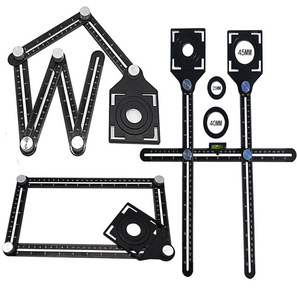 Đa chức năng góc Finder đo cai trị đôi khoan đo Hợp kim nhôm dụng cụ cầm tay - Product Image 3