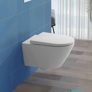 WC mural en céramique <span class=keywords><strong>Duravit</strong></span> pour la maison, avec chasse d'eau dissimulée, 257709/002169 - Product Image 1