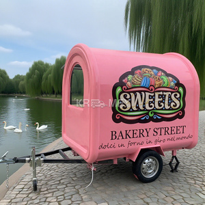 Nuevo Remolque de Comida Móvil Personalizado con Adhesivos de Moda, Buen Precio, para Panadería, Pizza y Snacks - Product Image 2