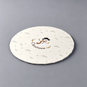 Merry Christmas Cake <b>Box</b> Set with Decorative Desserts and Gift Packaging - Product Image 6