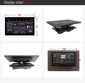 Autoradio 13 pouces à écran tactile, lecteur multimédia Android, écran rotatif, Carplay 2k Qled TS18, autoradio - Product Image 4