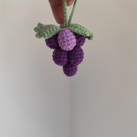 Bouquet de fleurs en laine Amigurumi fait main, DIY, écologique, longue durée de vie, imperméable, couleur personnalisée, accessoires de tricot, crochet