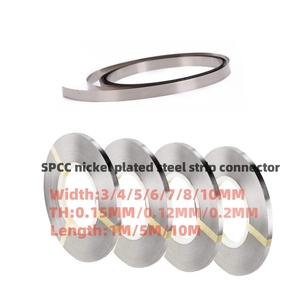 Barre omnibus plaquée cuivre nickel, bande de connecteur 18650 21700 32650 33140, 1x5 1x6 1x7 1x8 Li-ion Pack Fabrication - Product Image 4