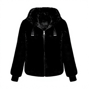 Chaqueta Gruesa de Piel Sintética de Cordero Mongol para Mujer, Tejida, Lisa, Impermeable, Invierno 2022, Venta al Por Mayor - Product Image 3