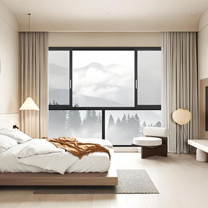 <span class=keywords><strong>Ventanas</strong></span> Corredizas de Aluminio con Aislamiento Acústico y Térmico, Doble Vidrio con Mosquitera para Casa, Villa y Oficina Comercial - Product Image 4