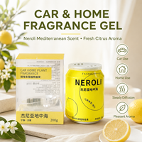 Désodorisant Solide Naturel Écologique à la Néroli Méditerranéenne, Longue Durée, Double Usage Voiture & Maison, Marque Blanche en Gros