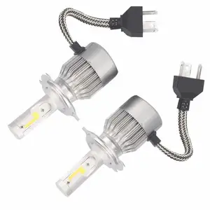 One Pair 90W 9000LM Bright LED Headlights D2S D2R White Replace HID Xenon  Bulbs