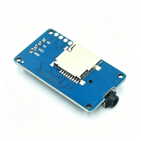 Module audio MP3 série UART TTL HW-311 avec puce YX5300 compatible avec la carte TF YX6300, carte lecteur MP3 pour messages vocaux industriels