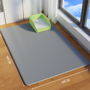 Umwelt freundliche <span class=keywords><strong>EVA</strong></span> Urin & wasserdichte große Katzenstreu matte Pad Trapping für Katzen toilette - Product Image 4