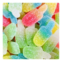 Holeywood Sour Candy Mix Gummies aux fruits mignons en vrac Variété de sucre liquide sucré avec différentes formes Option cadeau en gros