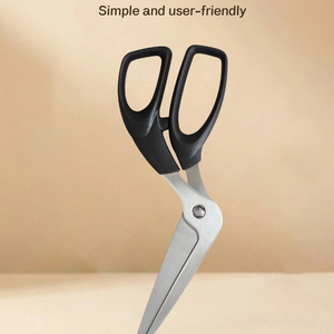 Sharp <b>Kitchen</b> Food Scissors Stainless Steel Pizza Cutting Scissors with Plastic Handle - Product Image 2