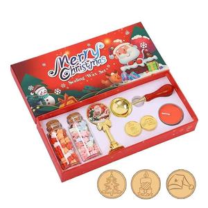 빈티지 스타일 뉴 드래곤 이어 왁스 씰 세트 양각 포함 드래곤 스탬프 왁스 비즈 스토브-사무실 용 녹는 도구 스푼 - Product Image 6