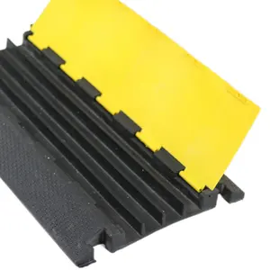 Moderate Price Hot Sale Speed bumps cable bridge Collapsible Plastic Cable Bridge Cover