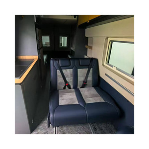 Asientos Plegables Trípticos para 3 Personas, Asientos Modificados para Camionetas, RV, MPV, Autocaravanas - Product Image 6