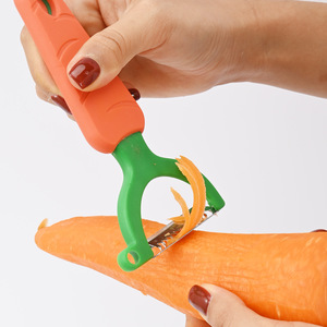 Éplucheur de légumes multifonction Yangjiang avec poignée en caoutchouc souple pour usage en cuisine ZYC60 - Product Image 5