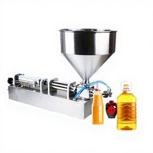 Máquinas de Llenado de Botellas Semiautomáticas para Salsa de Chile, Mantequilla de Maní, Aceite de Oliva, Crema, Lubricante y Pasta, Más Vendidas - Product Image 5