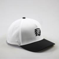 Topi Performa 6 Panel Anti Keringat Berpori Bernapas Langsung dari Pabrik ODM, Tali Spandex, Tahan Lama untuk Memancing
