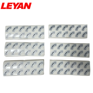 Etiquetas Autoadhesivas de PET Rectangulares LEYAN, Etiqueta de Desbloqueo y Reinicio, Fuerte Adhesividad, para Uso Comercial y de Compras - Product Image 1
