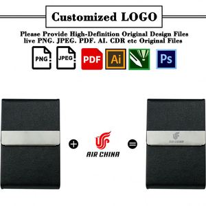 Pu Rfid Wallet for Business <b>Office</b> Promo Event <b>Gift</b> Custom Card Holder Leather - Product Image 2