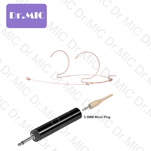 Micrófono de Diadema con Cable y Adaptador de Batería, Cable de 6 Metros, Auriculares para Estudio de Grabación, Alimentación Fantasma de 48v - Product Image 4