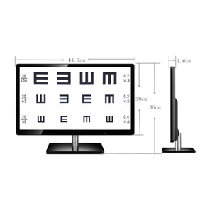 AMAIN AM-V022E Ophthalmic Optometry Instruments Optischer Sehtest Lcd Vision <span class=keywords><strong>Chart</strong></span>, in der Nähe von Visus <span class=keywords><strong>Chart</strong></span> - Product Image 5