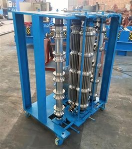 Corrugated <b>Sheet</b> Bending Machine European Standard Curved Roof Panel Roll Forming Machine Price - Product Image 5