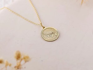 Delicado collar de rama de olivo de oro de 14K, colgante de olivo personalizado, collar de hoja de olivo, collar de hoja griega - Product Image 5