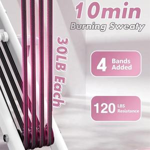 High Quality Squat <b>Machine</b> Glutes Workout Adjustable Resistance Foldable Exercise Equipment Leg Exercise <b>Machine</b> <b>Rowing</b> <b>Machine</b> - Product Image 5