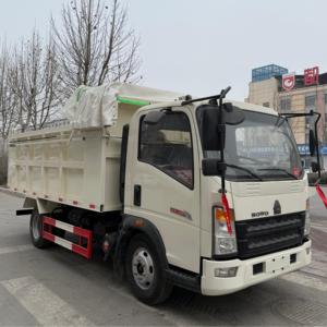 Camions lourds <span class=keywords><strong>d</strong></span>'<span class=keywords><strong>occasion</strong></span> Sinotruck 4X2, à moteur diesel, pour usage agricole, avec benne à sable et gravier. - Product Image 6