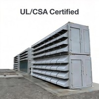 Conteneur de minage de données certifié ISO ACT 40FT 1800kW 170PHs 336 S19 Miner S21 Mining Rig Smart PDU Sha-256 Métal