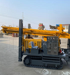 Jjem เครื่องขุดเจาะบ่อน้ำบ่อน้ำบ่อน้ำแบบไฮดรอลิก300เมตรเครื่องรวบรวมข้อมูลประเภทเครื่องยนต์ดีเซลใหม่อุปกรณ์ก่อสร้างอัตโนมัติ - Product Image 1