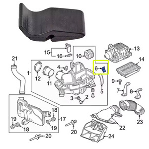 Honda Air Filter Housing <b>Clip</b> 17219P65000 For Fit Odyssey Accord CR V City Replacement Part - Product Image 3