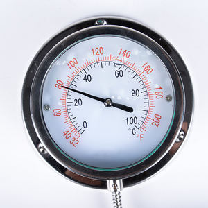 Sonda Capilar Thermo Sensor Imprensa Therm Líquido De Enchimento Pressão Tipo Termômetro Aço Inoxidável Alta <span class=keywords><strong>Temp</strong></span> Gauge Gage Ss - Product Image 2