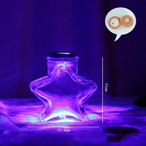 <span class=keywords><strong>Botella</strong></span> <span class=keywords><strong>de</strong></span> Vidrio Decorativa Personalizada con Corcho, en Diferentes Formas, para Dulces, Deseos, Bodas o Regalos - Product Image 6