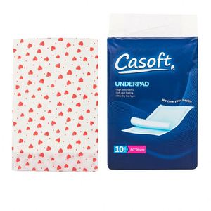 Customize Printed Disposable Medical Advanced <b>Waterproof</b> Adult Absorbent Surgical Sanitary Incontinence Underpad <b>Sheet</b> <b>Bed</b> Pad - Product Image 6