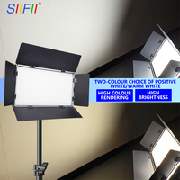 Großhandel 160W TV-Studio-Beleuchtung LED-Panel mit Soundsteuerung CRI 95 3200K-6500K Farbtemperatur Dimmbar für Fotografie Sonnenlicht-Einsatz