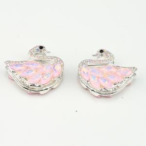 Factory <b>Direct</b> Sales Fancy <b>Beads</b> Diy Bracelet Loose Metal Spacer <b>Beads</b> Swan Jewelry Accessories - Product Image 3