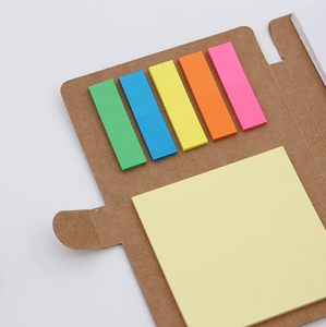 <strong>Personalized</strong> Custom Self-Adhesive Paper Printed Fluorescent Sticky Memo <strong>Notes</strong> with Pen Notepad Notebook Set - Product Image 3