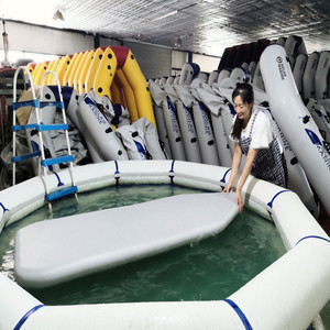 Plancher gonflable en PVC Solar Marine pour bateau d'<span class=keywords><strong>assaut</strong></span> gonflable, tapis pneumatique pliable et portable pour la pêche, le kayak, le canoë, le bateau pneumatique - Product Image 5