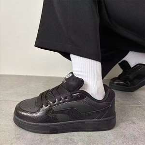 Zapatos Deportivos Casuales de Moda para Hombre, Invierno, Estilo Skate, Forro de Algodón, Parte Superior de PU, Suela de Goma, Venta Directa de Fábrica - Product Image 1