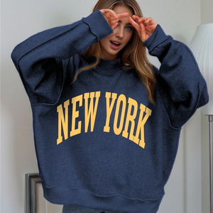 سترة نسائية قابلة للعكس بياقة عالية وشعار مخصص، سترة شتوية عصرية للفتيات بمقاسات كبيرة من الشركة المصنعة - Product Image 3