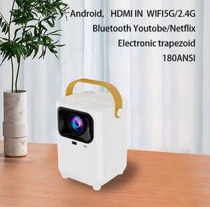 Nhà Máy Giá xách tay thông minh máy chiếu OS Android 9.0 X1 <span class=keywords><strong>LCD</strong></span> FHD 1080P Máy chiếu Wifi cao lumens video chiếu 4K hỗ trợ - Product Image 2
