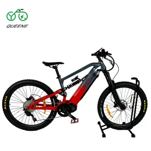 QUEENE fabrika kaynağı yüksek performans 26 inç Ebike 48V 1000W Motor Zeegr elektrikli bisiklet yağ lastik dağ elektrikli bisiklet