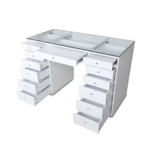 Mesa de maquiagem glam vanity