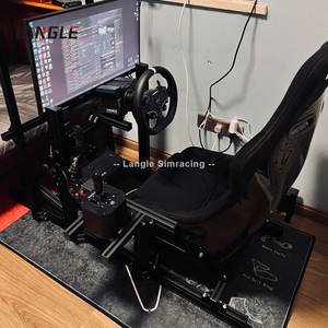Simulador De Vuelo Cabina <span class=keywords><strong>Sillon</strong></span> De Juegos Vibratorio Chasis 6DOF Simulador Kit Coche Simulación Realidad Aumentada Modelo De Entrenamiento - Product Image 4