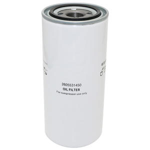 Élément de filtre à huile de remplacement 2605531450 pour compresseur industriel Fusheng SA22A/8 22KW, pièces de maintenance - Product Image 1